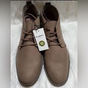 NWT GoodFellow & Co Jahlin Taupe Brown Boots - Size 12